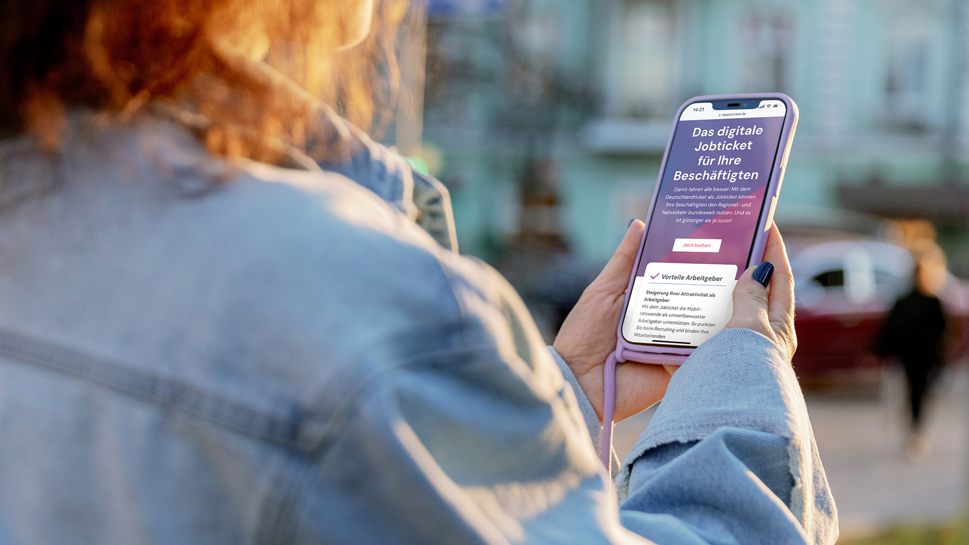 Arbeitgeber können das Jobticket schnell und unkompliziert online buchen